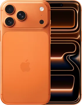 Refurbished iPhone 17 Pro Max in Cosmic Orange